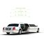 3d model stretch car limousine white