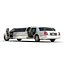 3d model stretch car limousine white