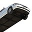 3d model stretch car limousine white