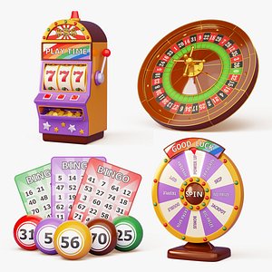 3D Casino Games Pack