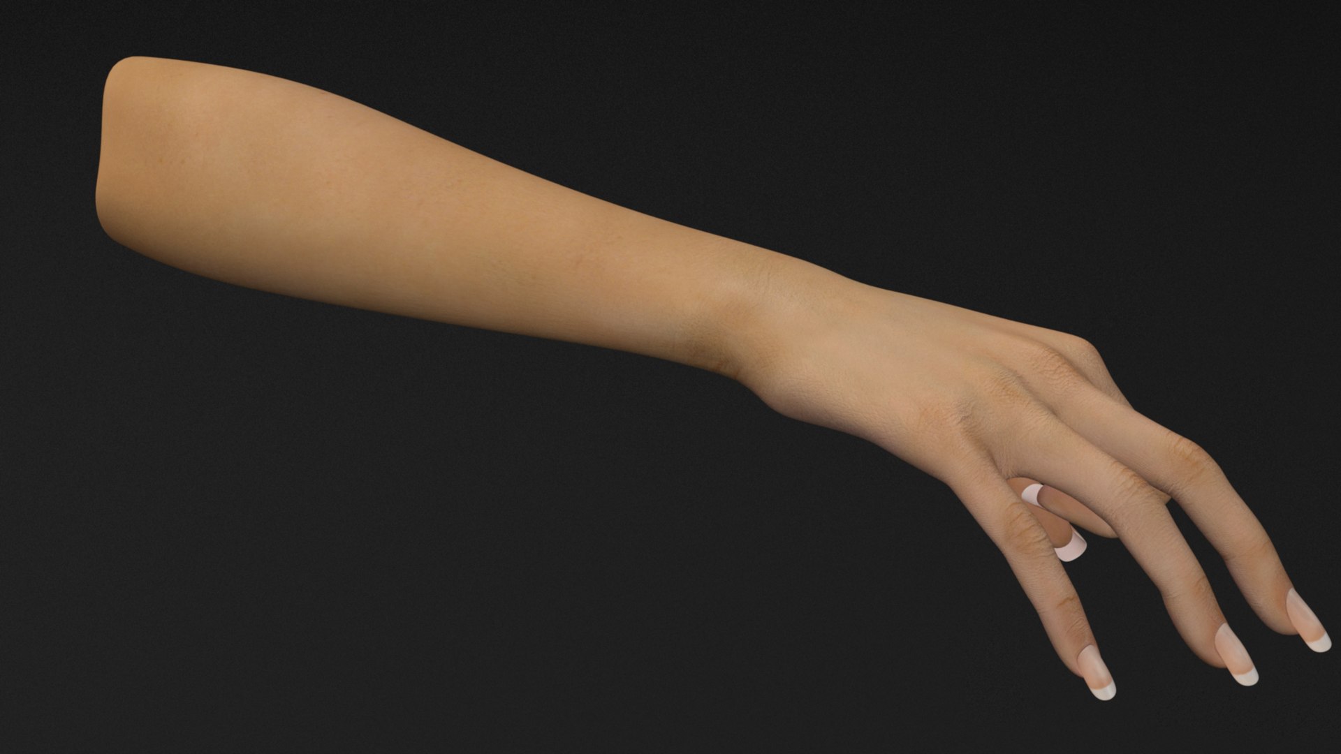 Woman Hand OK Pose Model - TurboSquid 2196831