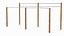 Outdoor Wooden Sports Crossbars