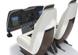 3D aircraft remote control chair