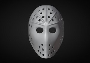 Vintage Goalie Hockey Mask