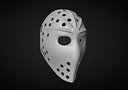 Vintage Goalie Hockey Mask