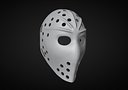 Vintage Goalie Hockey Mask