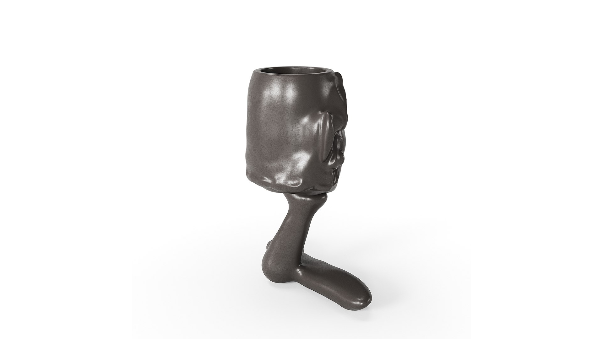 Abstract Figure Statue Pot 2 Model - TurboSquid 1958707