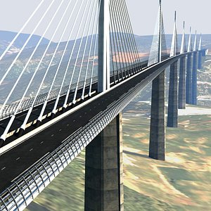 Millau Bridge Viaduct France