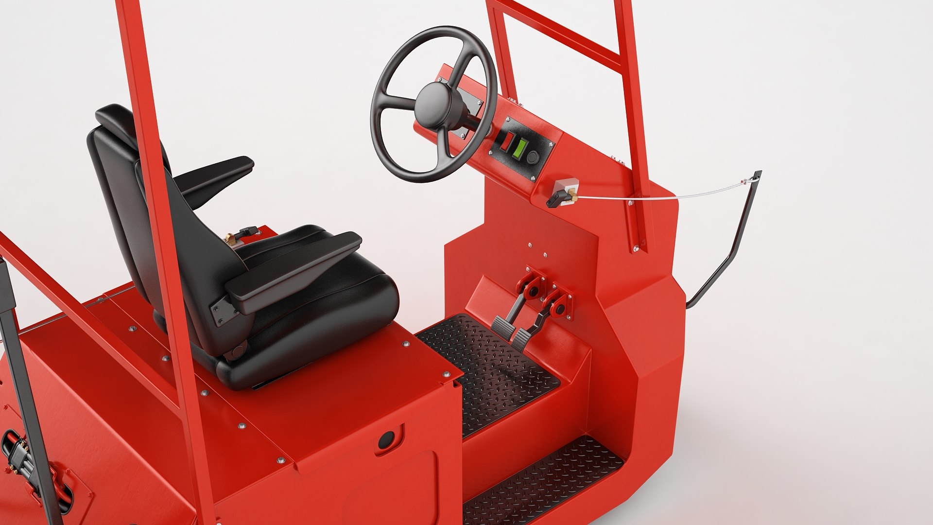 3D Model Electric Industrial Tugger 10 - TurboSquid 1737668