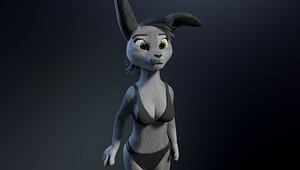 Sara Anrhto Rabbit model