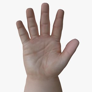 3D HND-021 Baby hand animation