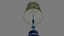 50S Enameled Ceramic Floor Lamp