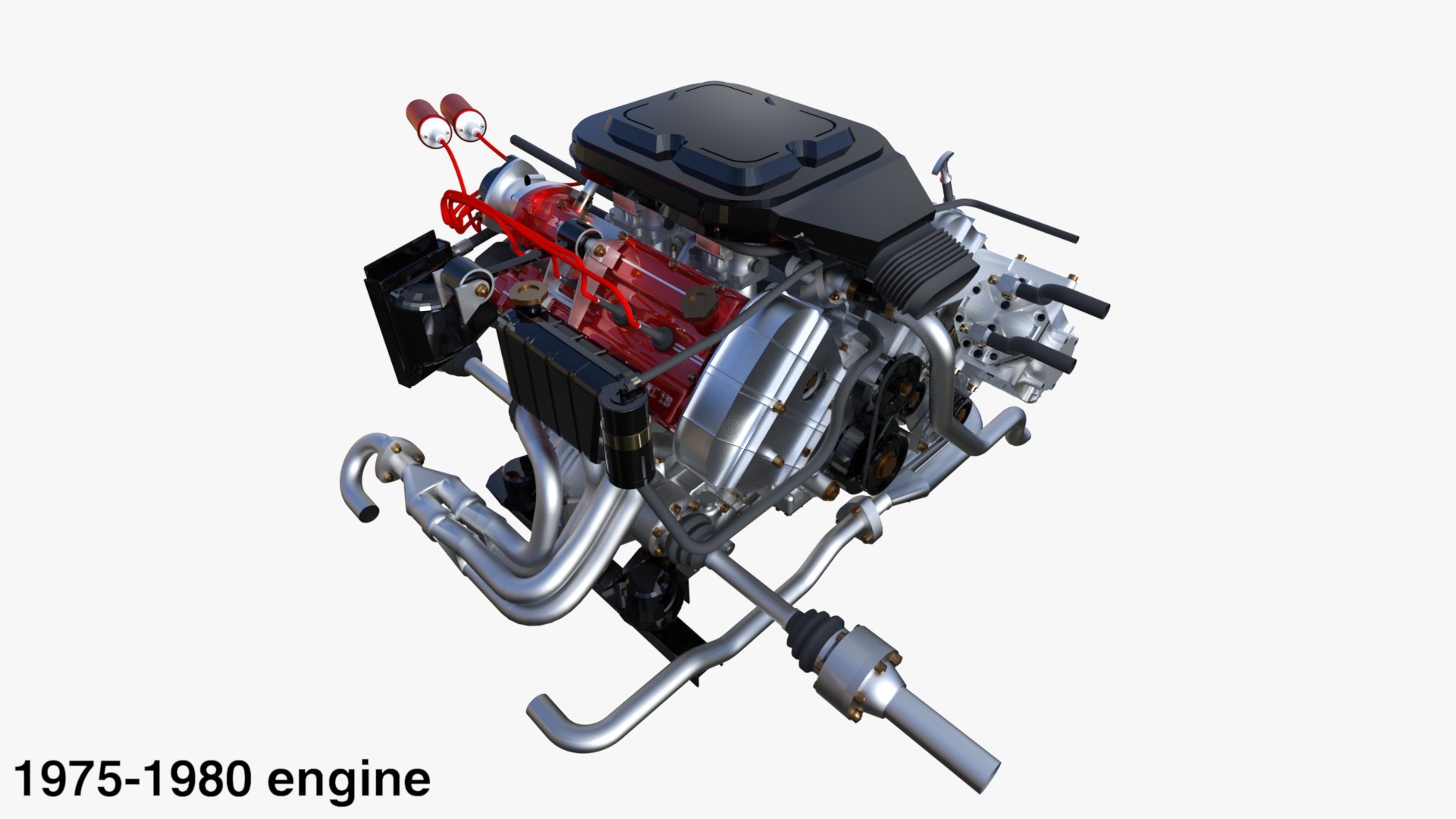 Italian V8 Engine And Internals Pack Model - TurboSquid 1867122