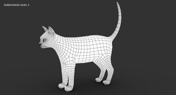 3D cat animation - TurboSquid 1326751