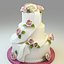 wedding cake 3d max