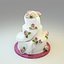 wedding cake 3d max
