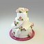 wedding cake 3d max