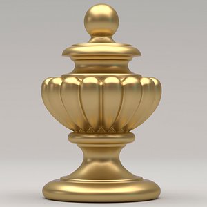 Carved Finial