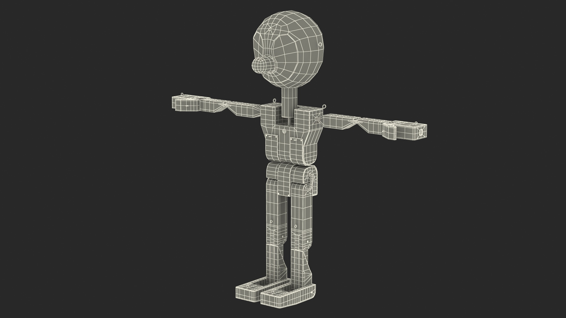 Raw Wooden Character Rigged for Modo 3D model - TurboSquid 2016329