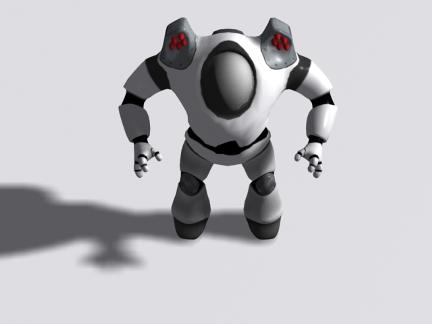 Free Robot Ready Games 3d Model