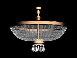 3d model lamp chandelier