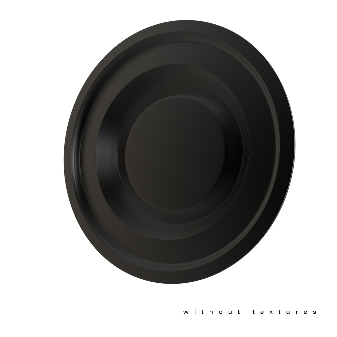 industrial end cap 3d max