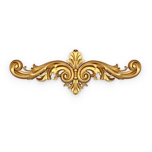 carved classic decorative ornament cnc 3d printing stl 61