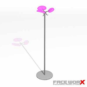 3d coat rack