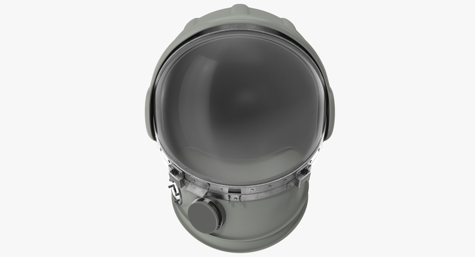 SK-1 Space Helmet 3D model preview