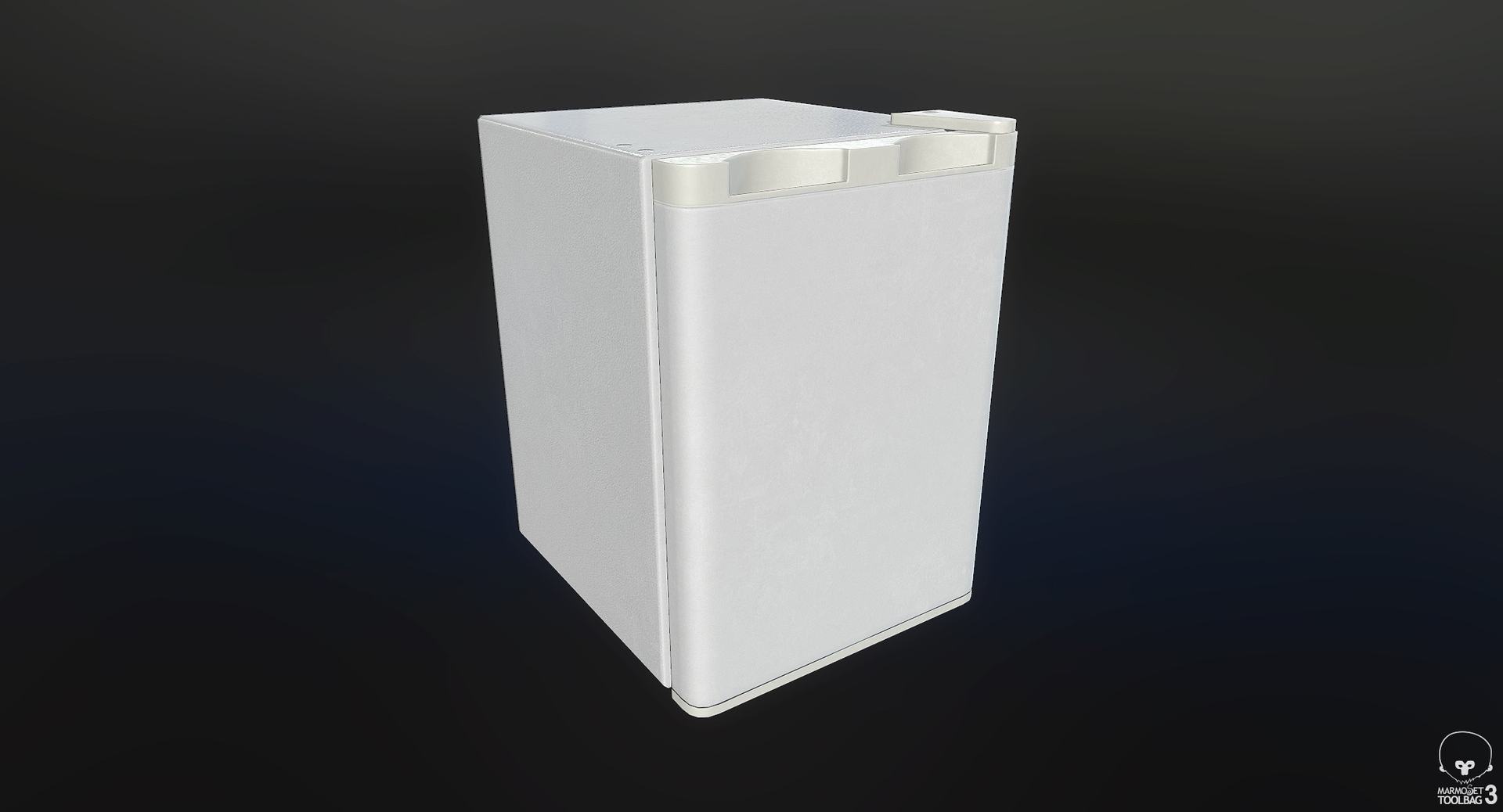 3D Mini Fridge Model - TurboSquid 1221614