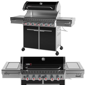 3D model Outdoor Gas Grill