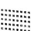 Fonte MS Gothic chinesa set20 CG CAD dados