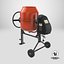 3D ConcreteMixer 01