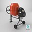 3D ConcreteMixer 01