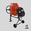 3D ConcreteMixer 01