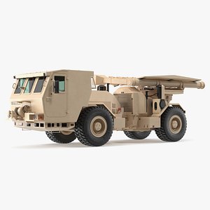 Hydrema 910 Mine Clearing Vehicle Sand