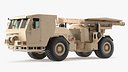 Hydrema 910 Mine Clearing Vehicle Sand