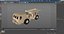Hydrema 910 Mine Clearing Vehicle Sand