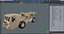 Hydrema 910 Mine Clearing Vehicle Sand