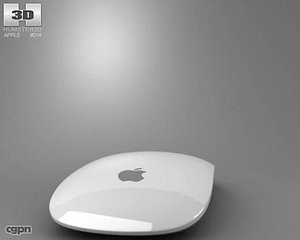 Free Apple Magic Mouse 3d model