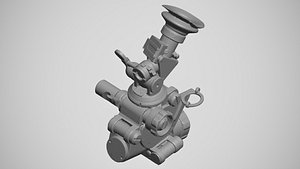 MPM-44 Mortar sight scan 3D model