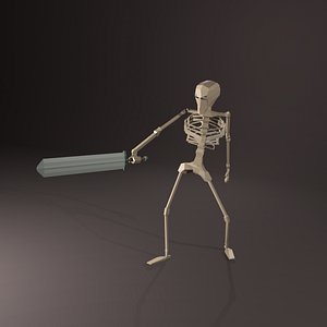 Skeleton 3D model