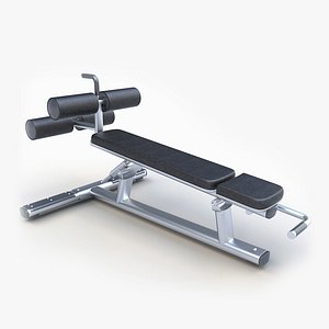 press bench decline 3d model