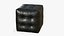 3D Pouf Chesterfield Leather Sofa Collection model