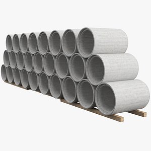 Concrete Pipe Stack