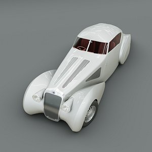 3D Luxury Classic Delage D8