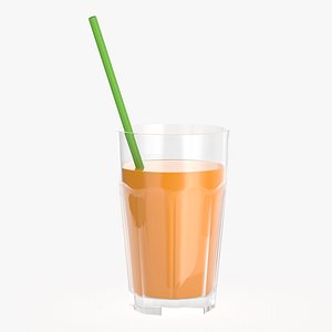 3D tall rocks straw