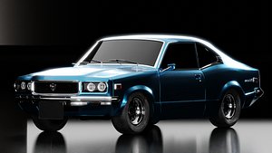 3D Mazda Rx3 Car Model 3D model model
