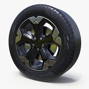 Car Alloy Wheel with Tire