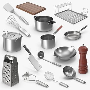 16 Kitchenware Models Collection